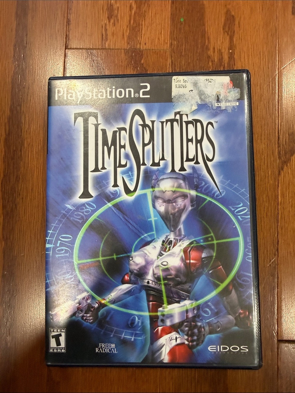 TimeSplitters PS2 Original 2000 Game Disc & Case First-Person